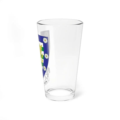 Downing Crest (England) (Coat of Arms) Pint Glass 16oz - Go Mug Yourself