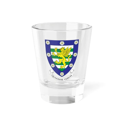 Downing Crest (England) (Coat of Arms) Shot Glass 1.5oz 1.5oz - Go Mug Yourself