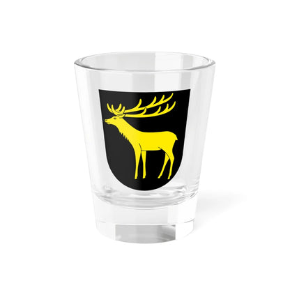Dozwil-blazon (Switzerland) (Coat of Arms) Shot Glass 1.5oz 1.5oz - Go Mug Yourself