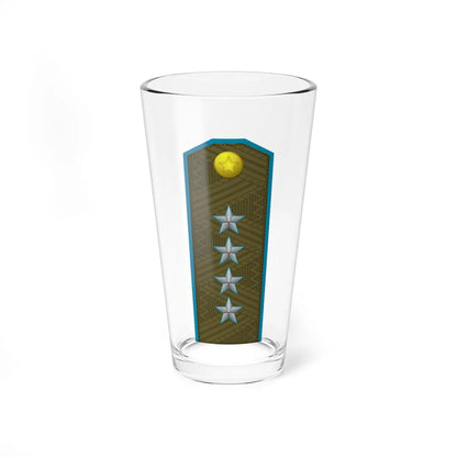 DPRK AirForce OF 9 (Korea) (Military Rank) Pint Glass 16oz 16oz - Go Mug Yourself