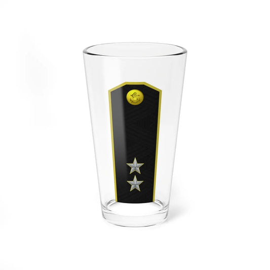 DPRK Navy OF 7 (Korea) (Military Rank) Pint Glass 16oz 16oz - Go Mug Yourself