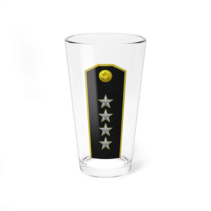 DPRK Navy OF 9 (Korea) (Military Rank) Pint Glass 16oz 16oz - Go Mug Yourself