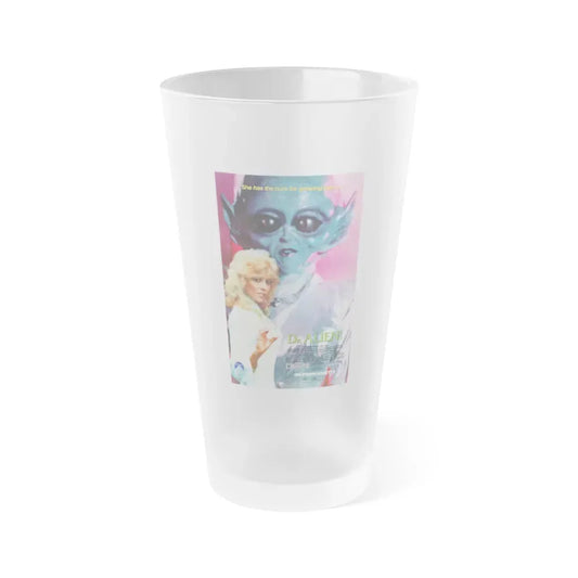 DR. ALIEN! 1989 Movie Poster - Frosted Pint Glass 16oz 16oz Frosted - Go Mug Yourself