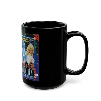 DR ALIEN CIC VIDEO (VHS COVER) - Black Coffee Mug-Go Mug Yourself