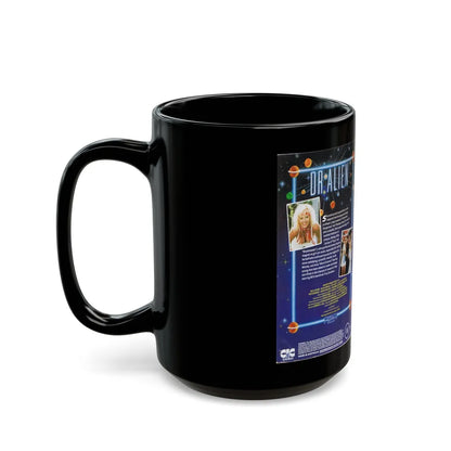 DR ALIEN CIC VIDEO (VHS COVER) - Black Coffee Mug-Go Mug Yourself