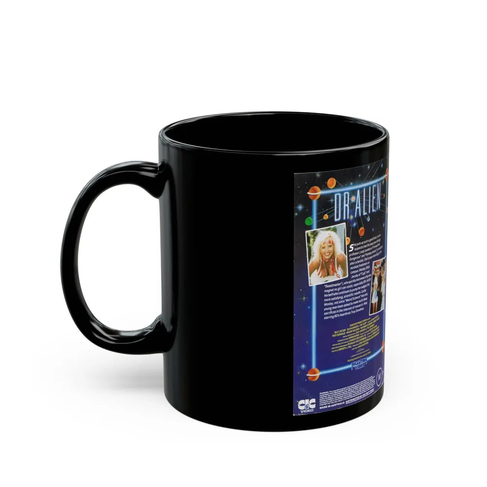 DR ALIEN CIC VIDEO (VHS COVER) - Black Coffee Mug-Go Mug Yourself