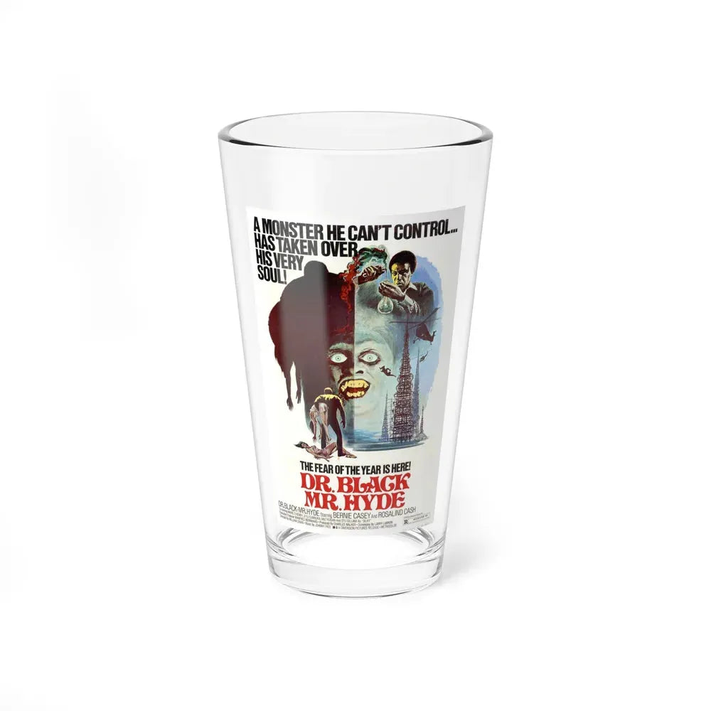 DR. BLACK MR. HYDE 1976 Movie Poster - Pint Glass 16oz 16oz - Go Mug Yourself