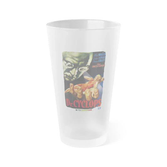 DR. CYCLOPS 1940 Movie Poster - Frosted Pint Glass 16oz Default Title - Go Mug Yourself
