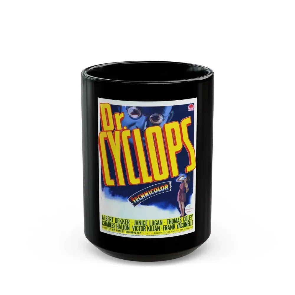 DR. CYCLOPS (2) 1940 Movie Poster - Black Coffee Mug 15oz - Go Mug Yourself