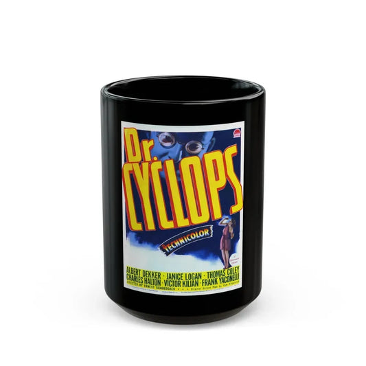 DR. CYCLOPS (2) 1940 Movie Poster - Black Coffee Mug 15oz - Go Mug Yourself