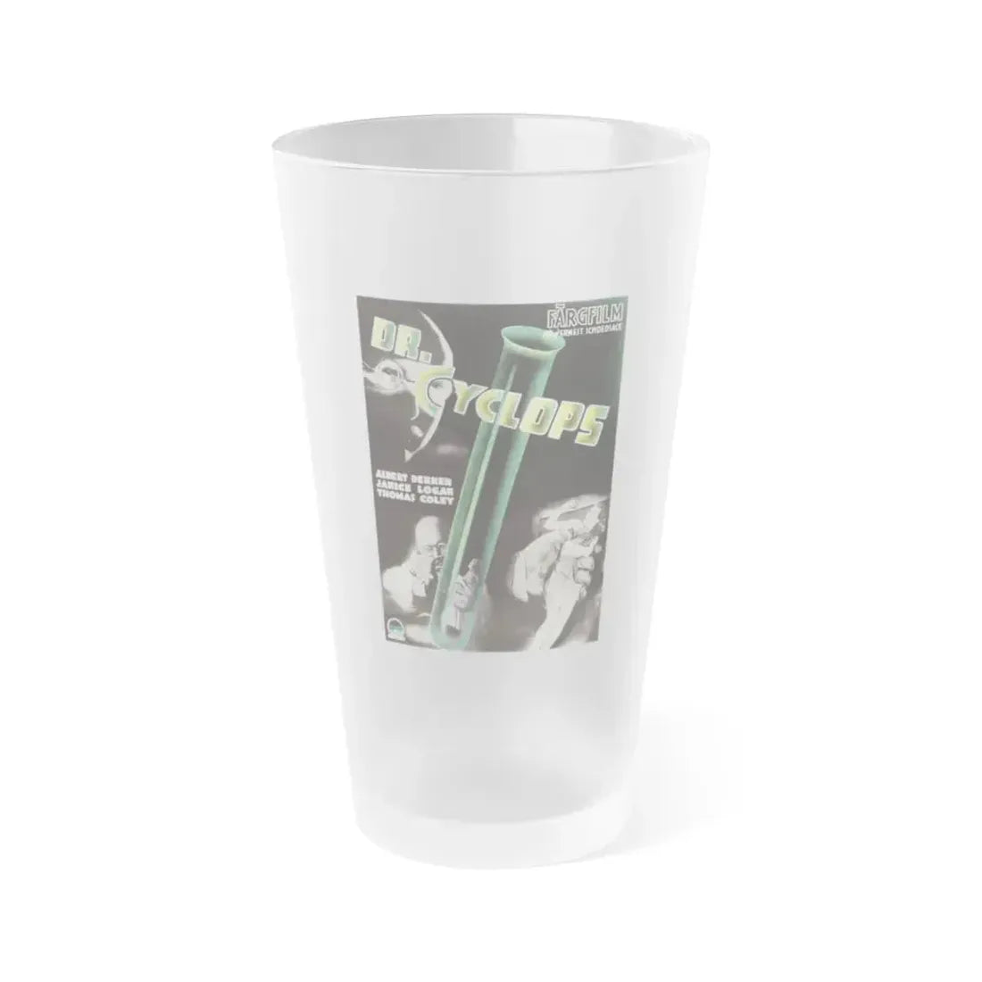 DR. CYCLOPS (3) 1940 Movie Poster - Frosted Pint Glass 16oz Default Title - Go Mug Yourself