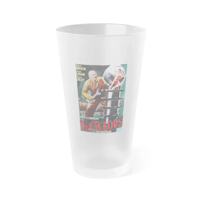 DR. CYCLOPS (SPANISH) 1940 Movie Poster - Frosted Pint Glass 16oz Default Title - Go Mug Yourself