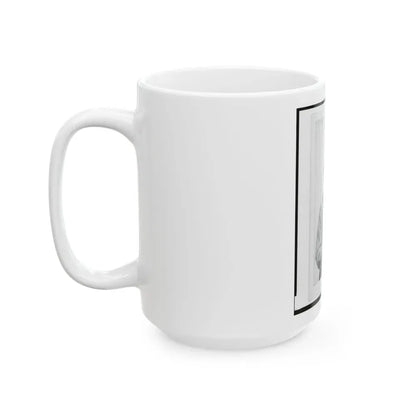 Dr. Felix Blazer, First Assistant Surgeon In The 32nd Indiana Regiment, Half-Length Portrait, Seated, Facing Front (U.S. Civil War) White Coffee Mug - Go Mug Yourself