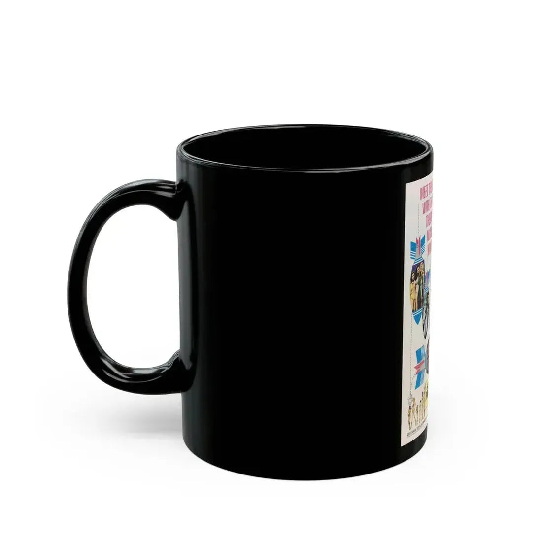 DR. GOLDFOOT AND THE BIKINI BOMBS 1966 Movie Poster - Black Coffee Mug - Go Mug Yourself