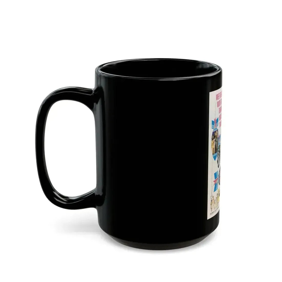 DR. GOLDFOOT AND THE BIKINI BOMBS 1966 Movie Poster - Black Coffee Mug - Go Mug Yourself