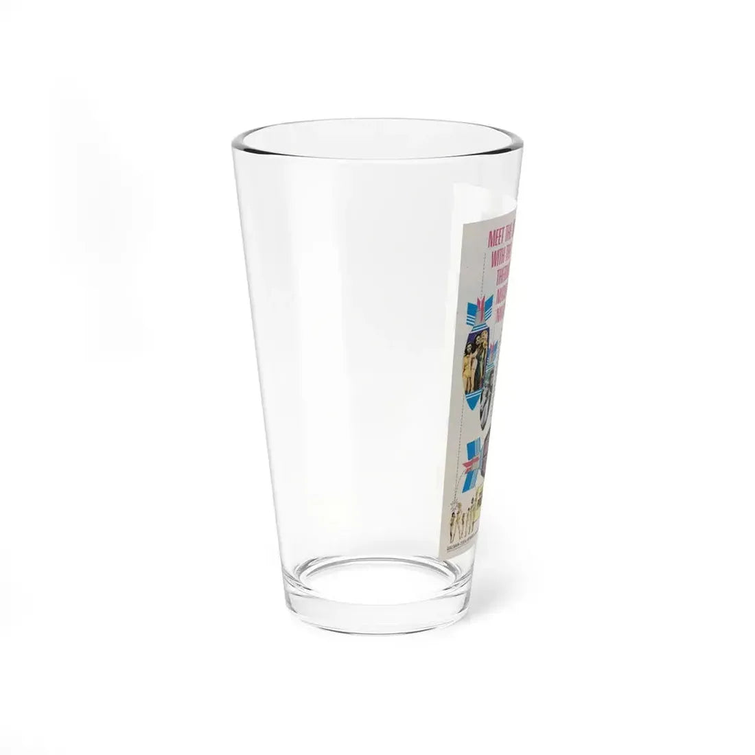 DR. GOLDFOOT AND THE BIKINI BOMBS 1966 Movie Poster - Pint Glass 16oz - Go Mug Yourself