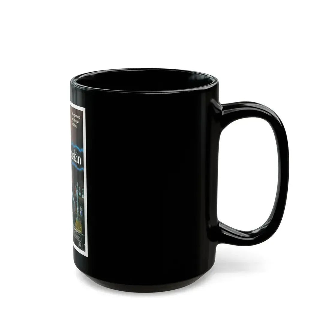 DR. HACKENSTEIN 1988 Movie Poster - Black Coffee Mug - Go Mug Yourself