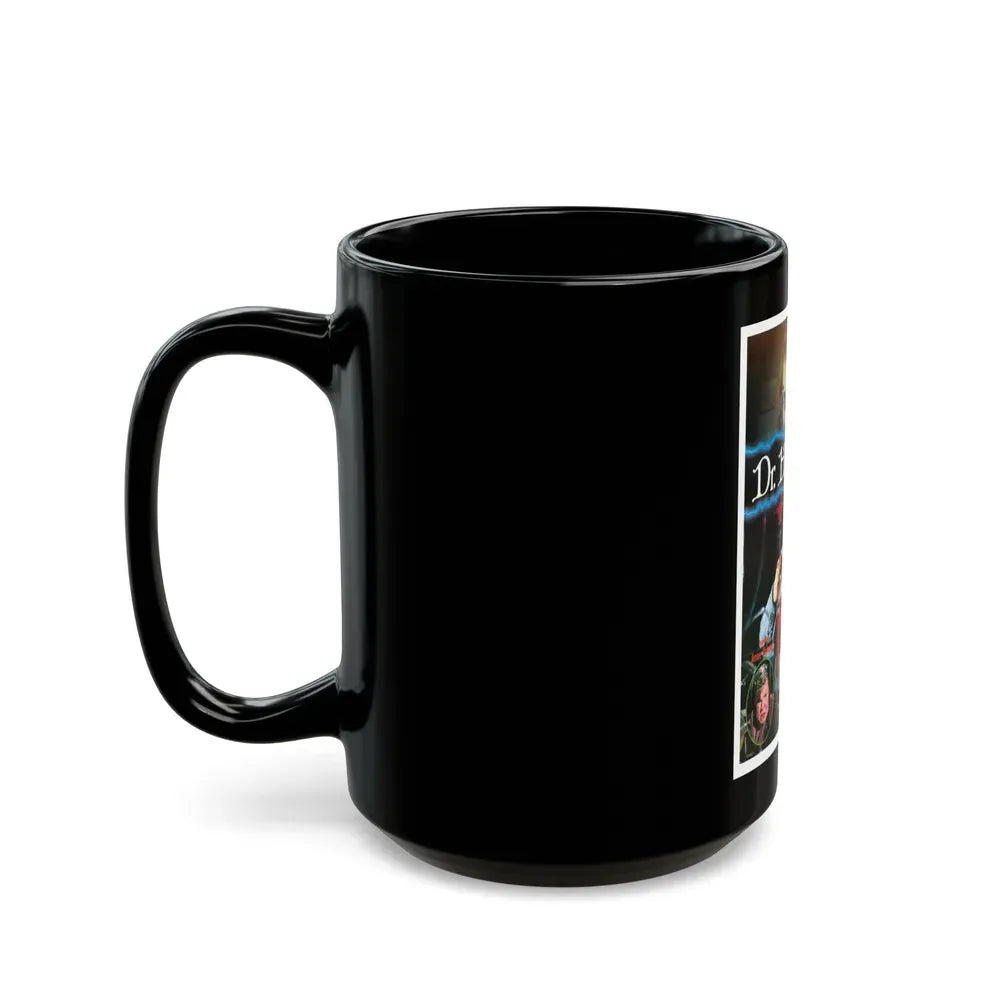 DR. HACKENSTEIN 1988 Movie Poster - Black Coffee Mug - Go Mug Yourself