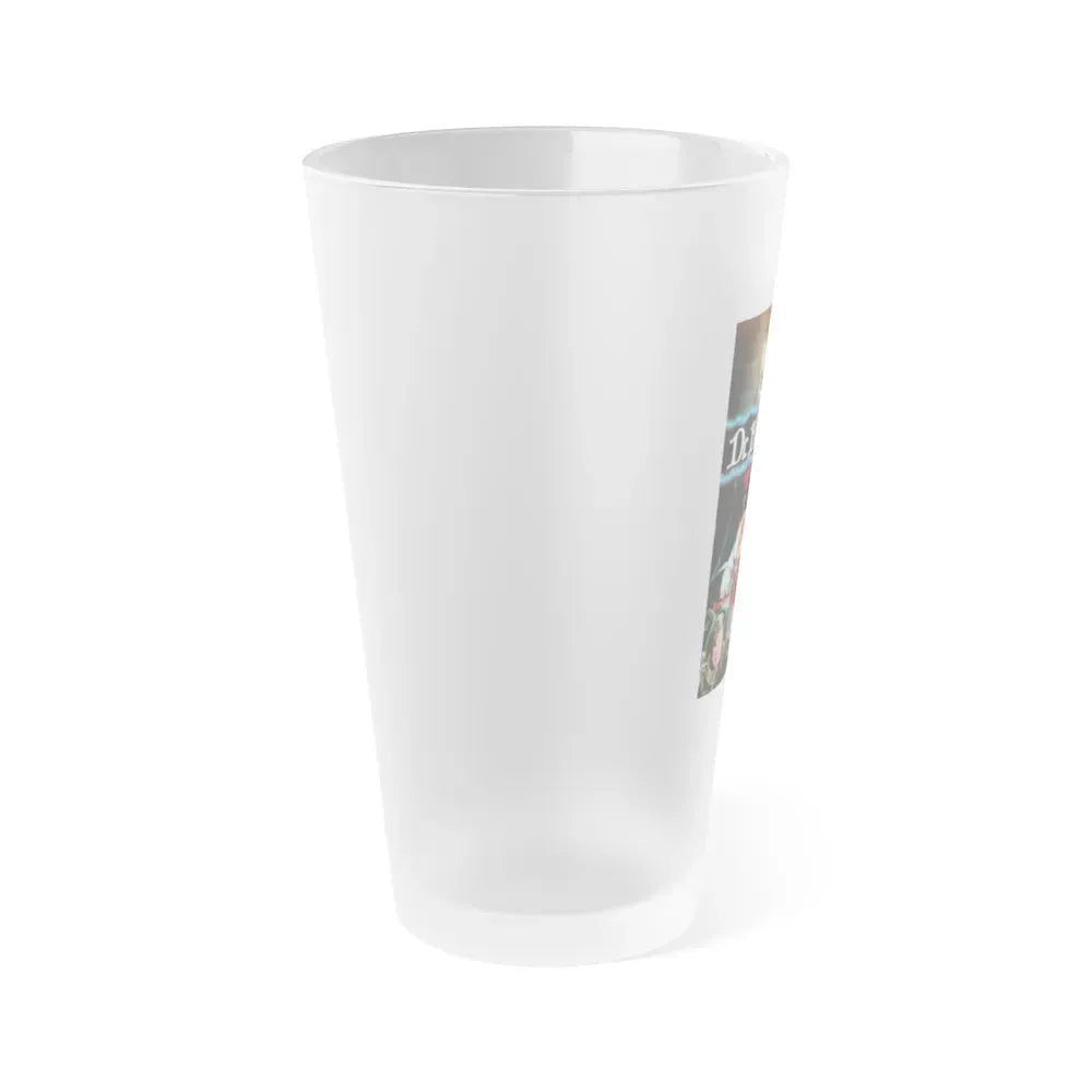 DR. HACKENSTEIN 1988 Movie Poster - Frosted Pint Glass 16oz - Go Mug Yourself
