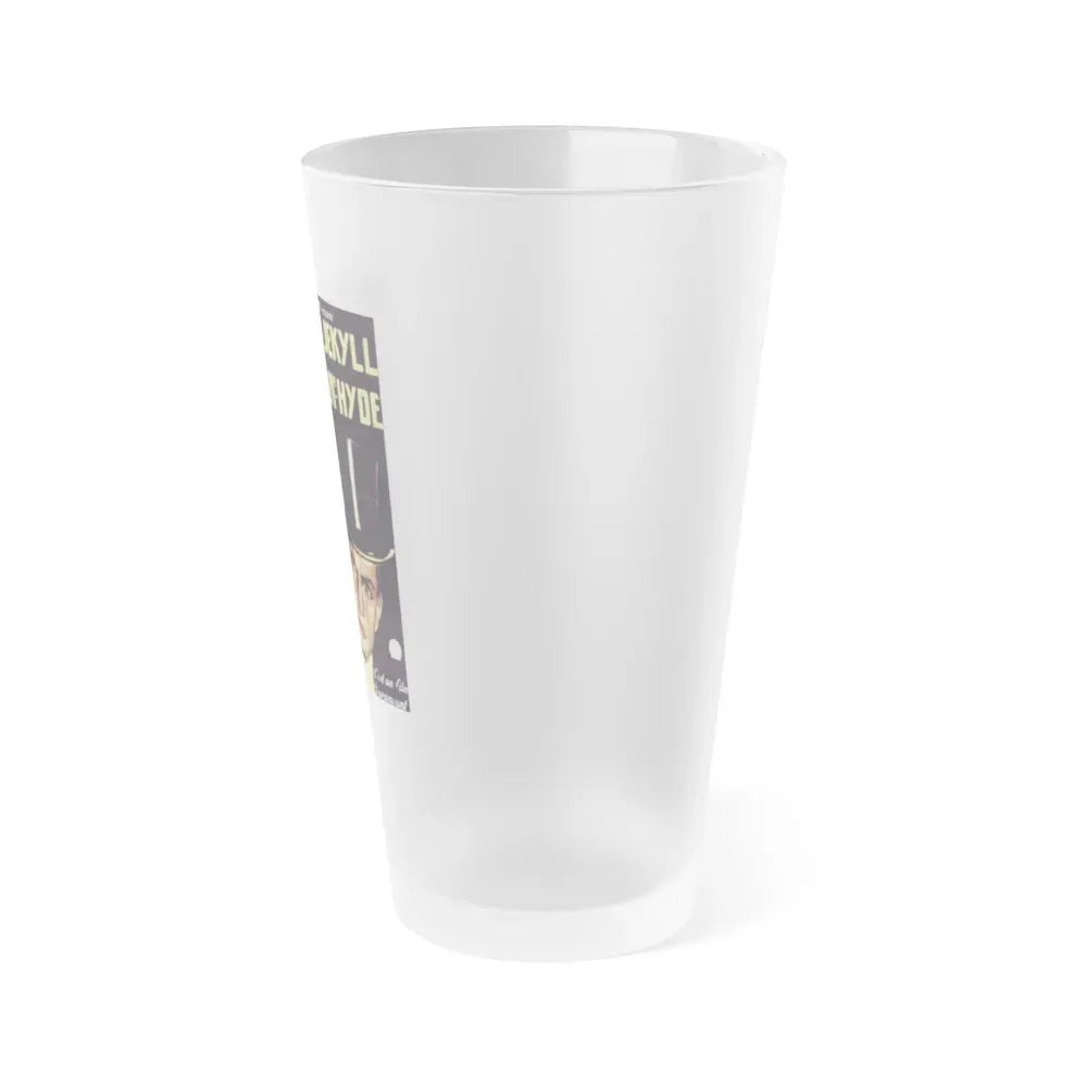 DR. JEKYLL AND MR. HYDE 1931 Movie Poster - Frosted Pint Glass 16oz - Go Mug Yourself