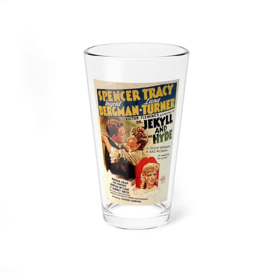 DR. JEKYLL AND MR. HYDE 1941 Movie Poster - Pint Glass 16oz 16oz - Go Mug Yourself