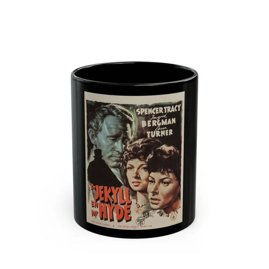 DR. JEKYLL AND MR. HYDE (DUTCH) 1941 Movie Poster - Black Coffee Mug 11oz - Go Mug Yourself