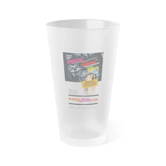 DR. JEKYLL AND SISTER HYDE 1971 Movie Poster - Frosted Pint Glass 16oz 16oz Frosted - Go Mug Yourself