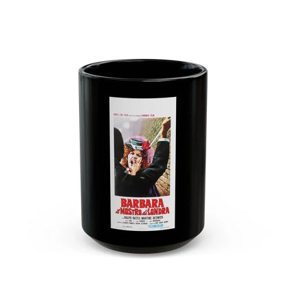 DR. JEKYLL AND SISTER HYDE (ITALIAN) 1971 Movie Poster - Black Coffee Mug 15oz - Go Mug Yourself
