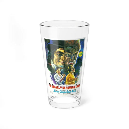 DR. JEKYLL VS THE WEREWOLF 1972 Movie Poster - Pint Glass 16oz 16oz - Go Mug Yourself