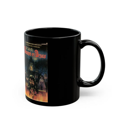 DR JEKYLLS DUNGEON OF DEATH (VHS COVER) - Black Coffee Mug-Go Mug Yourself