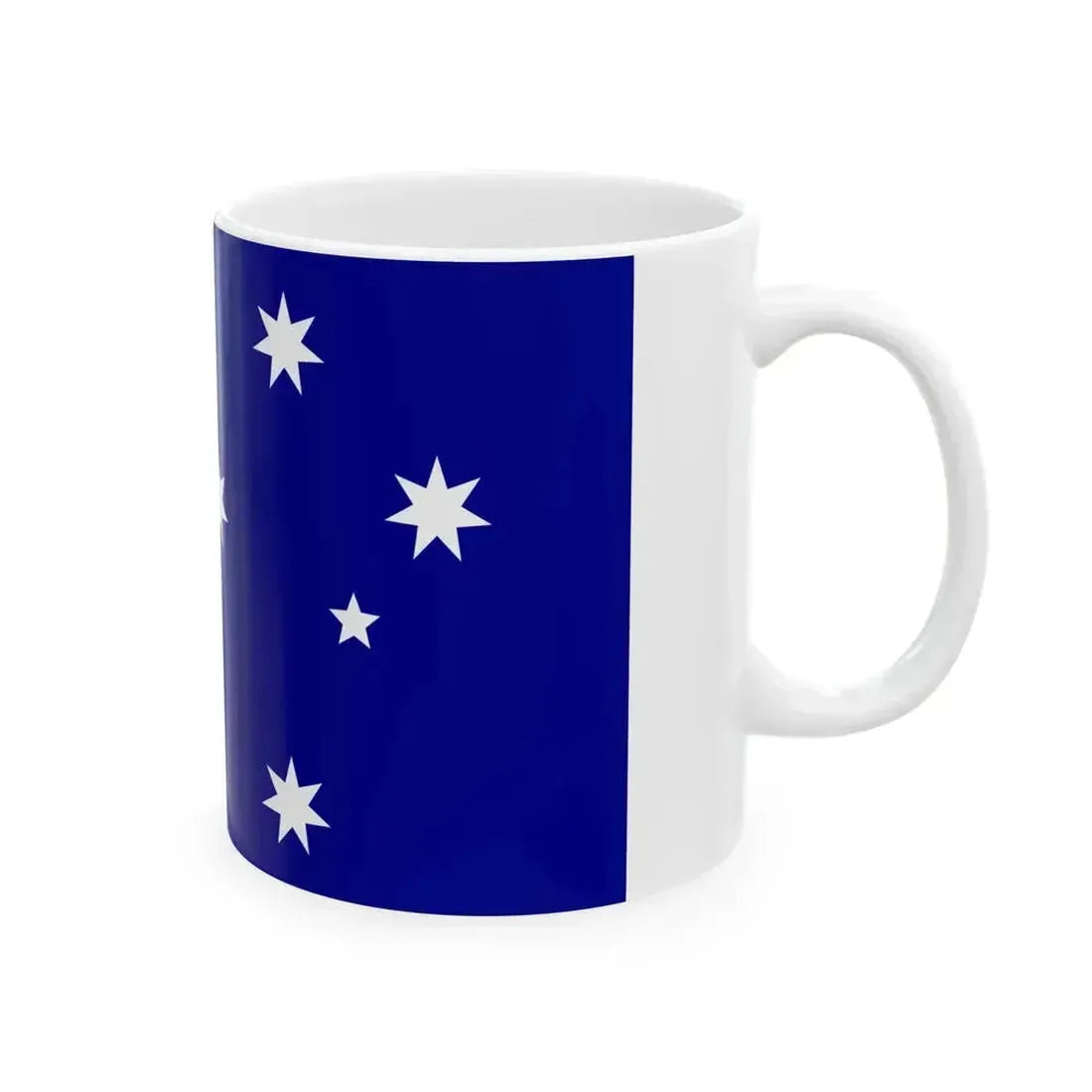 Dr. John C. Blaxlands Proposal 2013 Australian Flag Proposal (Australia) White Coffee Mug - Go Mug Yourself