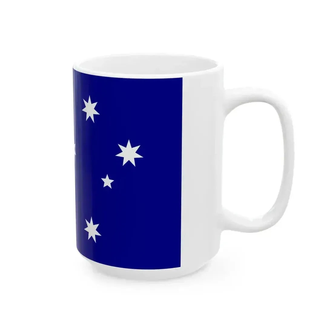 Dr. John C. Blaxlands Proposal 2013 Australian Flag Proposal (Australia) White Coffee Mug - Go Mug Yourself