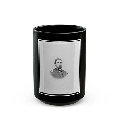 Dr. John M. Gray, Surgeon For The 39th Indiana Regiment,  Head-And-Shoulders Portrait, Facing Front (U.S. Civil War) Black Coffee Mug 15oz - Go Mug Yourself