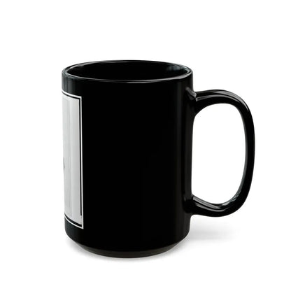 Dr. John M. Gray, Surgeon For The 39th Indiana Regiment,  Head-And-Shoulders Portrait, Facing Front (U.S. Civil War) Black Coffee Mug - Go Mug Yourself