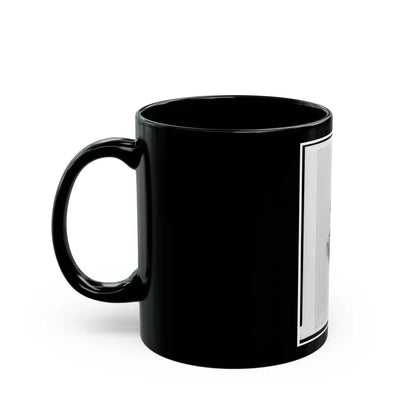 Dr. John M. Gray, Surgeon For The 39th Indiana Regiment,  Head-And-Shoulders Portrait, Facing Front (U.S. Civil War) Black Coffee Mug - Go Mug Yourself
