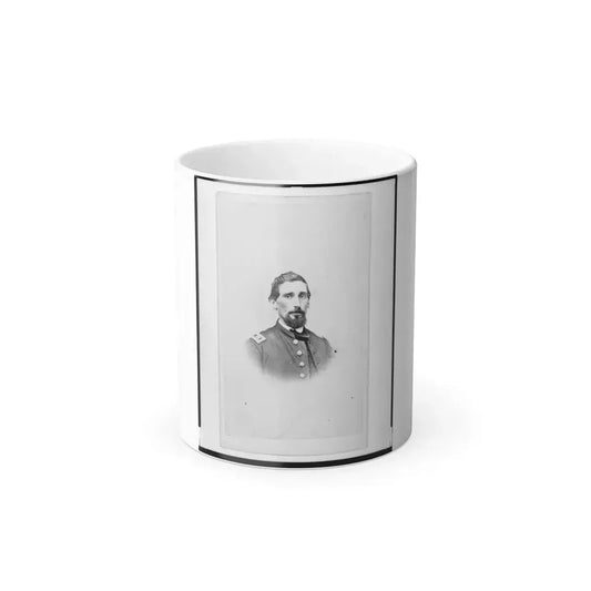 Dr. John M. Gray, Surgeon for the 39Th Indiana Regiment,  Head-and-Shoulders Portrait, Facing Front (U.S. Civil War) Color Changing Coffee Mug 11oz Default Title 11oz - Go Mug Yourself