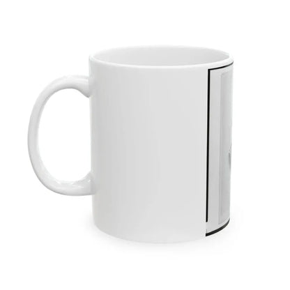 Dr. John M. Gray, Surgeon For The 39th Indiana Regiment,  Head-And-Shoulders Portrait, Facing Front (U.S. Civil War) White Coffee Mug - Go Mug Yourself