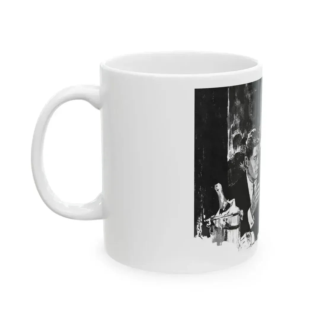 Dr Kildare's Secret Romance by Norman Daniels, Rave magazine, 1964 - White Coffee Mug - Go Mug Yourself