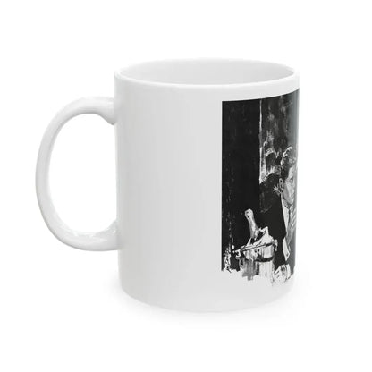 Dr Kildare's Secret Romance by Norman Daniels, Rave magazine, 1964 - White Coffee Mug - Go Mug Yourself