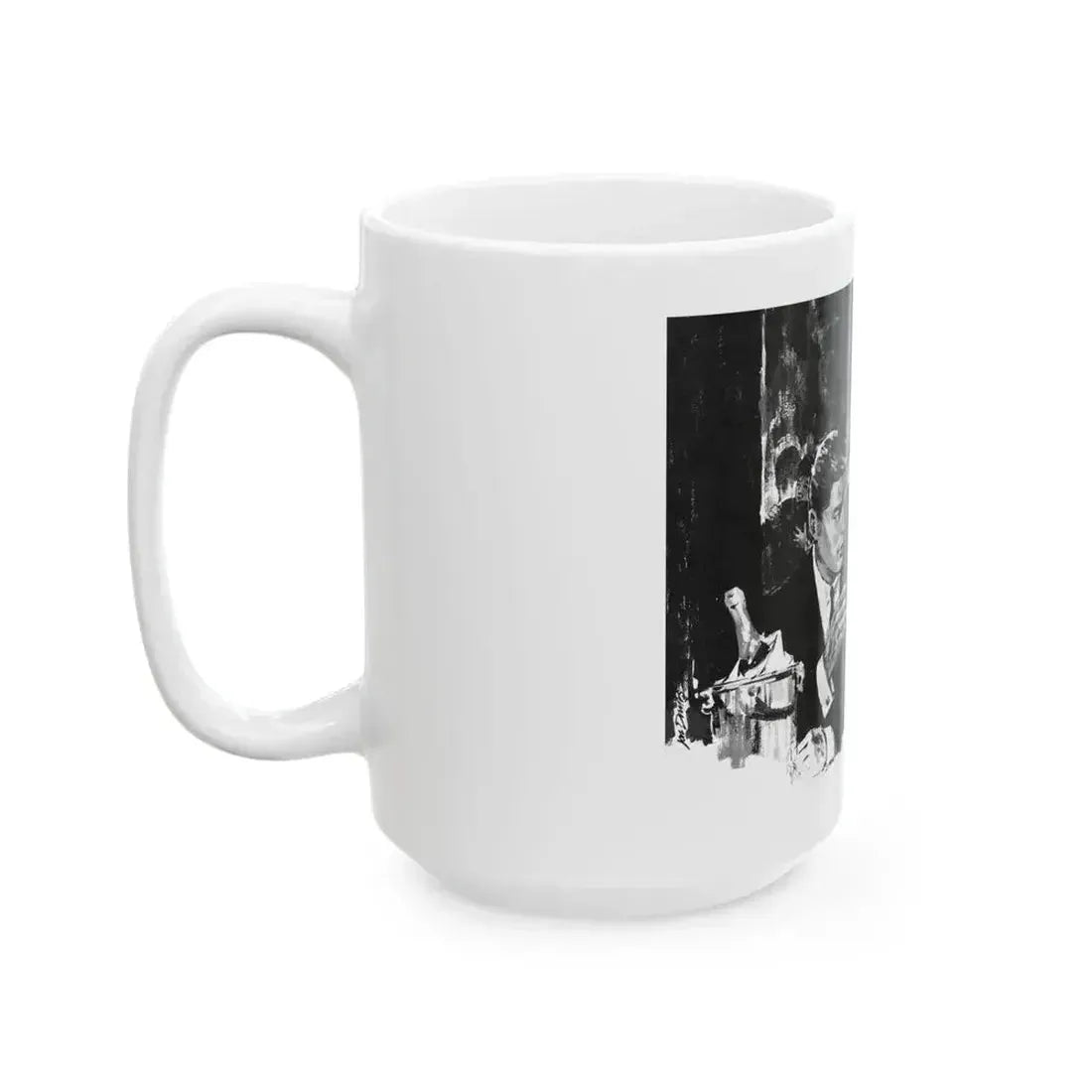 Dr Kildare's Secret Romance by Norman Daniels, Rave magazine, 1964 - White Coffee Mug - Go Mug Yourself