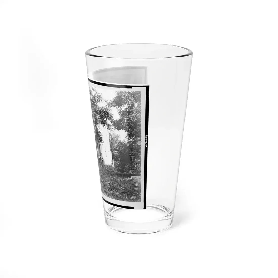 D.R. Miller House, With Family On Porch, Hagerstown Pike, Antietam, Maryland (U.S. Civil War) Pint Glass 16oz - Go Mug Yourself