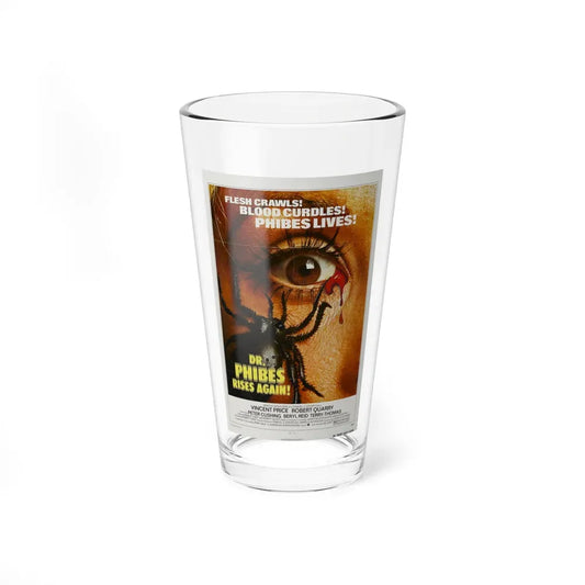 DR. PHIBES RISES AGAIN! 1972 Movie Poster - Pint Glass 16oz 16oz - Go Mug Yourself