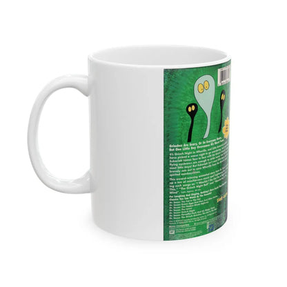 DR SEUSS GRINCH NIGHT (VHS COVER) - White Coffee Mug-Go Mug Yourself