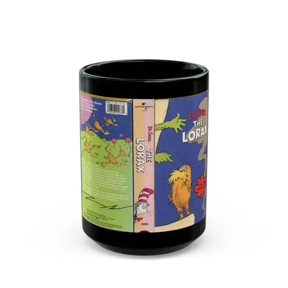 DR SEUSS THE LORAX (VHS COVER) - Black Coffee Mug 15oz - Go Mug Yourself
