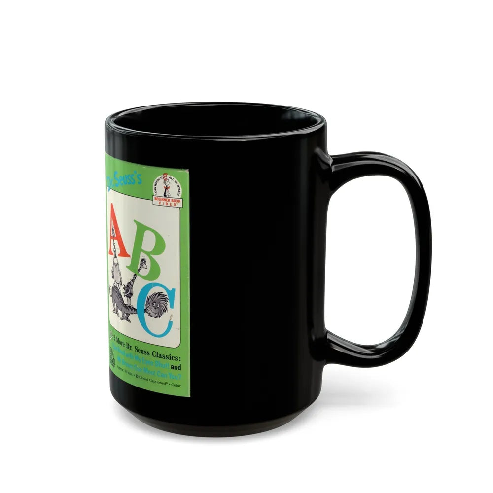 DR SEUSSS ABC (VHS COVER) - Black Coffee Mug-Go Mug Yourself