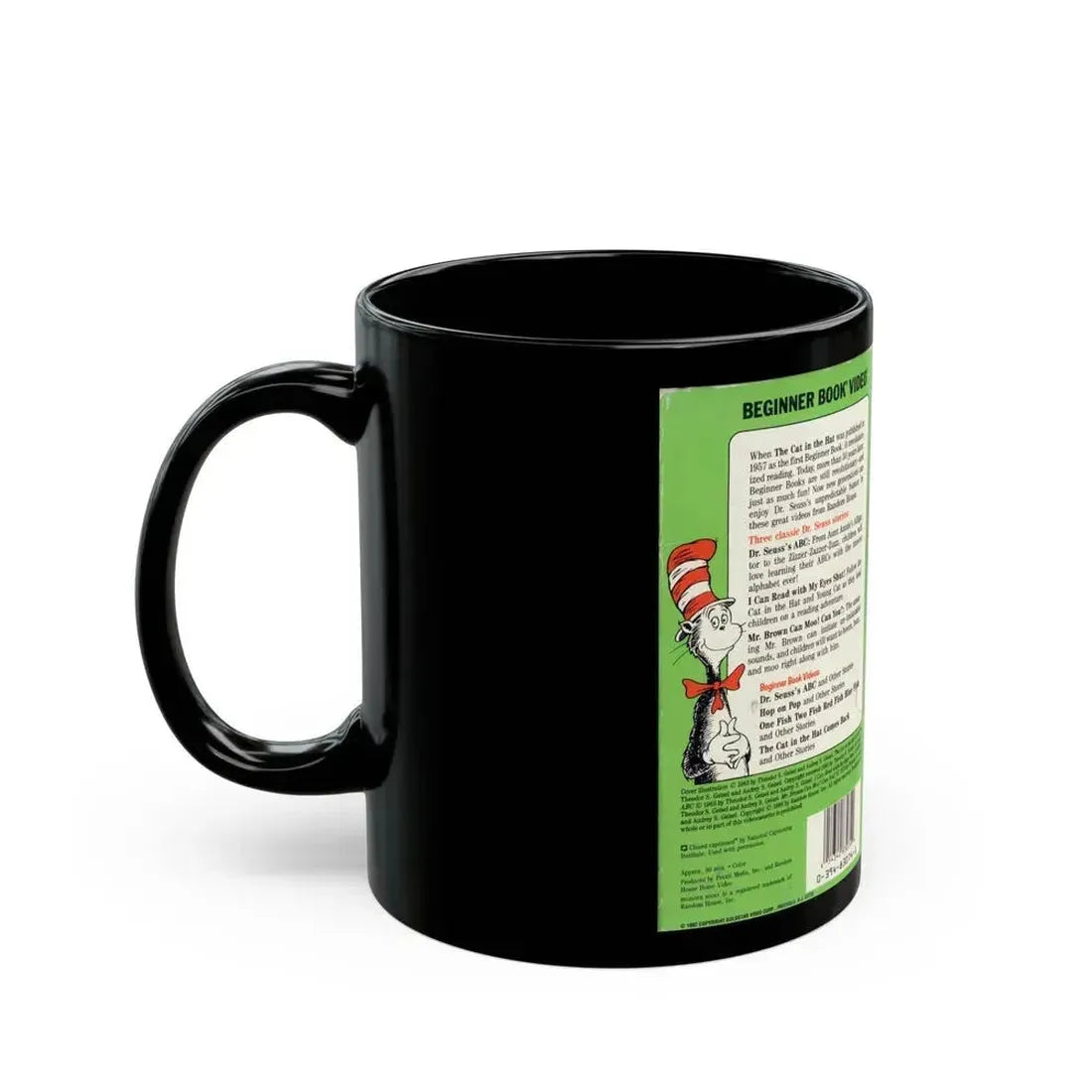 DR SEUSSS ABC (VHS COVER) - Black Coffee Mug - Go Mug Yourself