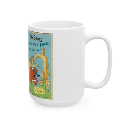 DR SEUSSS PONTOFFEL POCK WHRE ARE YOU (VHS COVER) - White Coffee Mug-Go Mug Yourself