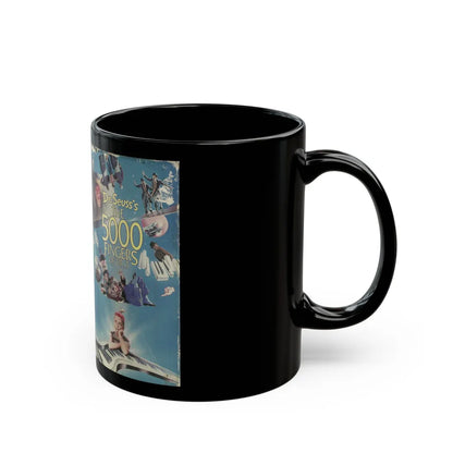 DR SEUSSS THE 5000 FINGERS OF DOCTOR T (VHS COVER) - Black Coffee Mug-Go Mug Yourself