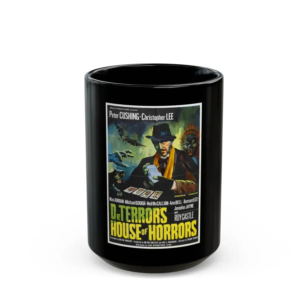 DR. TERROR'S HOUSE OF HORRORS (3) 1967 Movie Poster - Black Coffee Mug 15oz - Go Mug Yourself