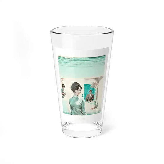 Dr. Wilson's Dilemma, a.k.a. Dr. Gail's Dilemma (Avalon Books, 1968) - Pint Glass 16oz 16oz - Go Mug Yourself